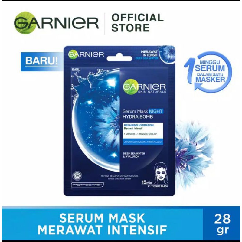Garnier Serum Mask Night Mask