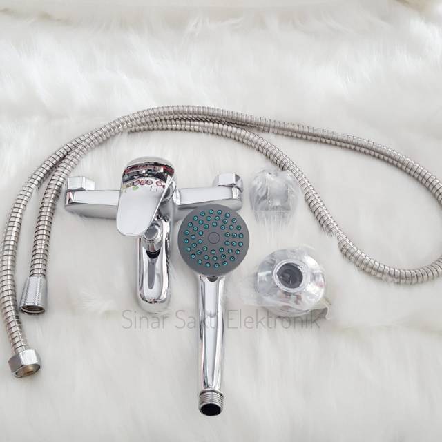 Kran Air Panas Dingin / Kran Shower Bathub Set / Keran Mixer Kamar Mandi