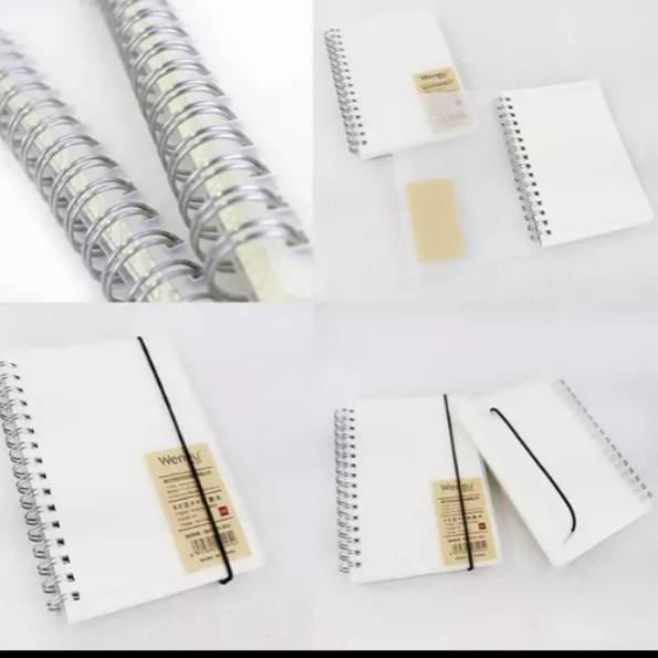 

Diskon Promo YIJWS Spiral notebook A5/B5 (grid/line(rule)/dot/blank) 80 lembar W71 Ready