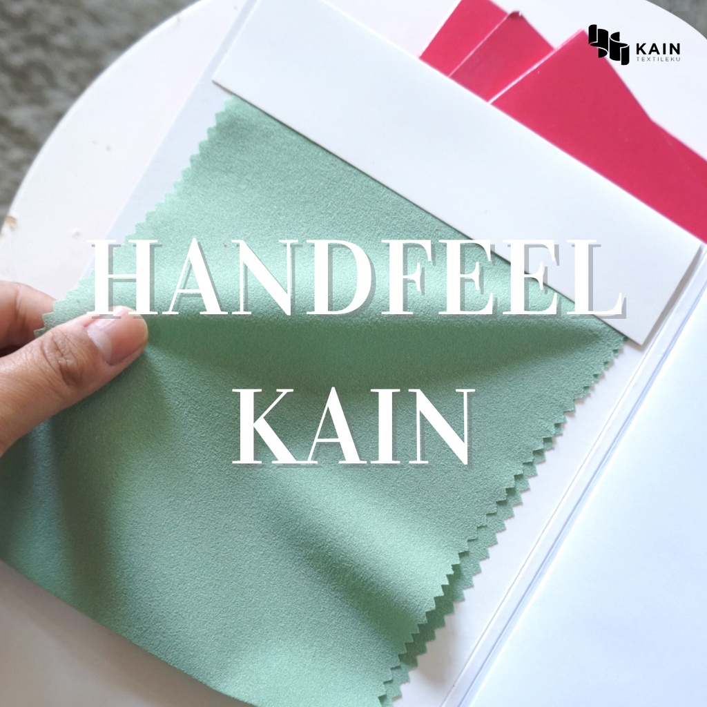 Jual Bahan Handfeel per 1 Jenis Kain Warna Random | Shopee Indonesia