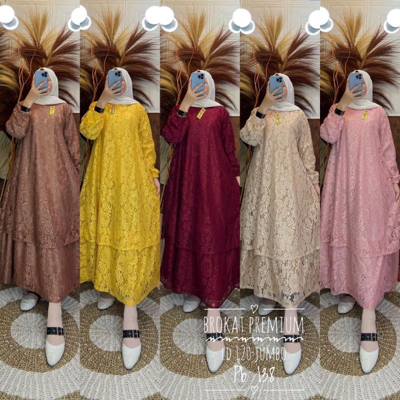 GAMIS BROKAT JUMBO