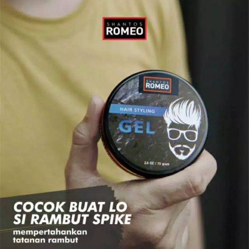Shantos Romeo Hair Styling Cream / Gel / Wax 75gr