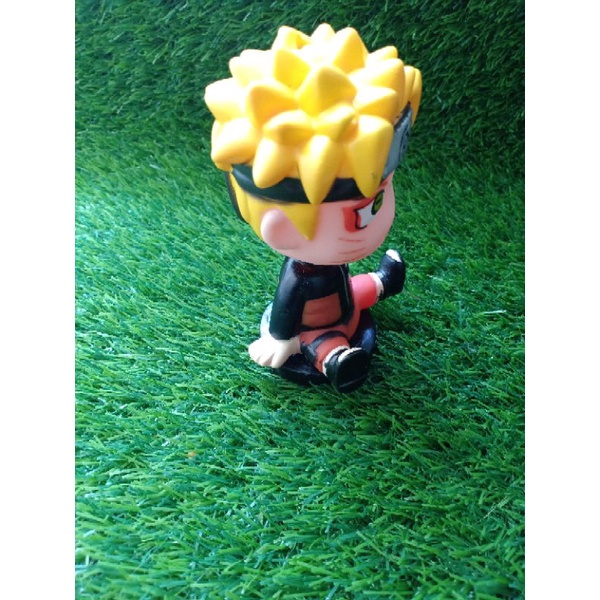 Acton Figure Naruto Shippuden Mode Senin - Mainan Dashboard Mobil Naruto Goyang - Boneka Pajangan Naruto Goyang