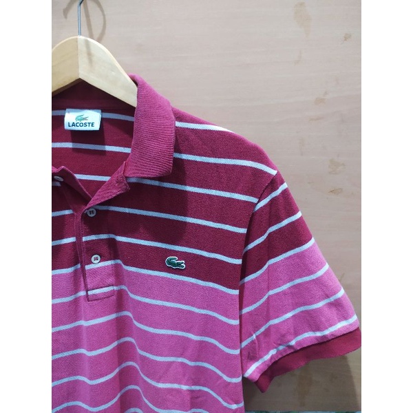 Kaos kerah Lacoste / polo shirts Lacoste Second Original