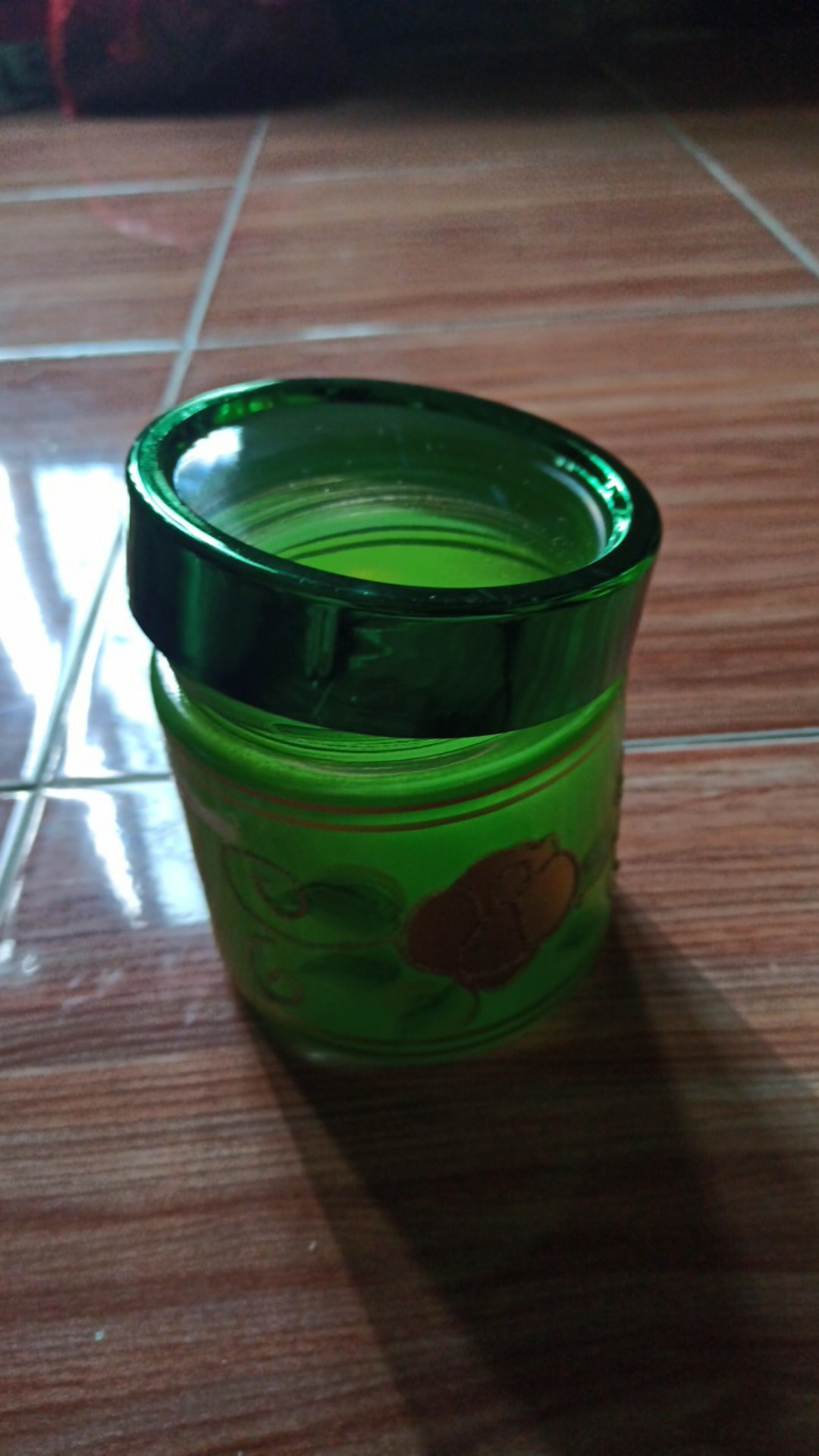 Toples Kaca Lebaran/toples Kaca Rainbow Flower Tulip Glosy 1089-4b