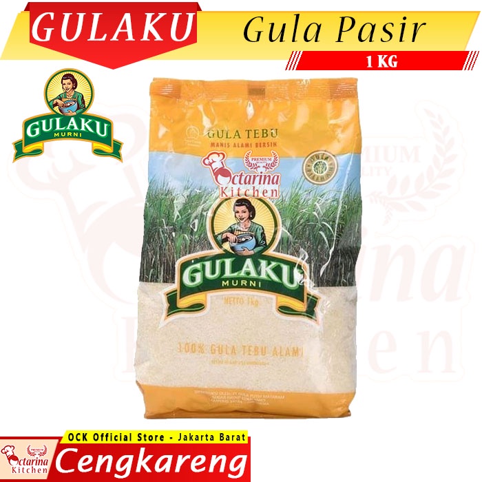 Jual Gulaku Kuning 1 Kg Gula Pasir Tebu Murni 1kg Premium Sugar