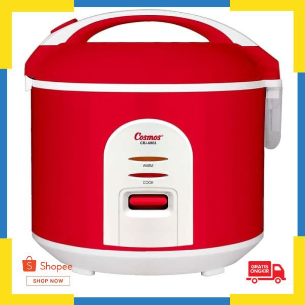 Murah COSMOS Rice Cooker Harmond 1.2 Liter CRJ-6803 Elegan