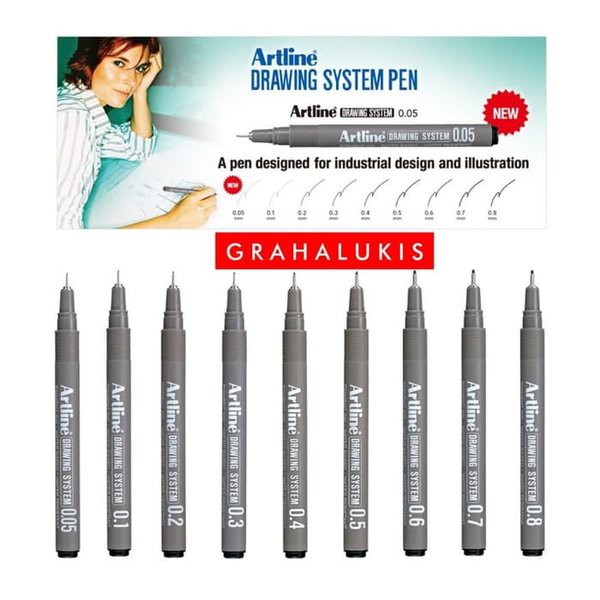 

Eksklusif Artline Drawing System - Artline Drawing Pen Special