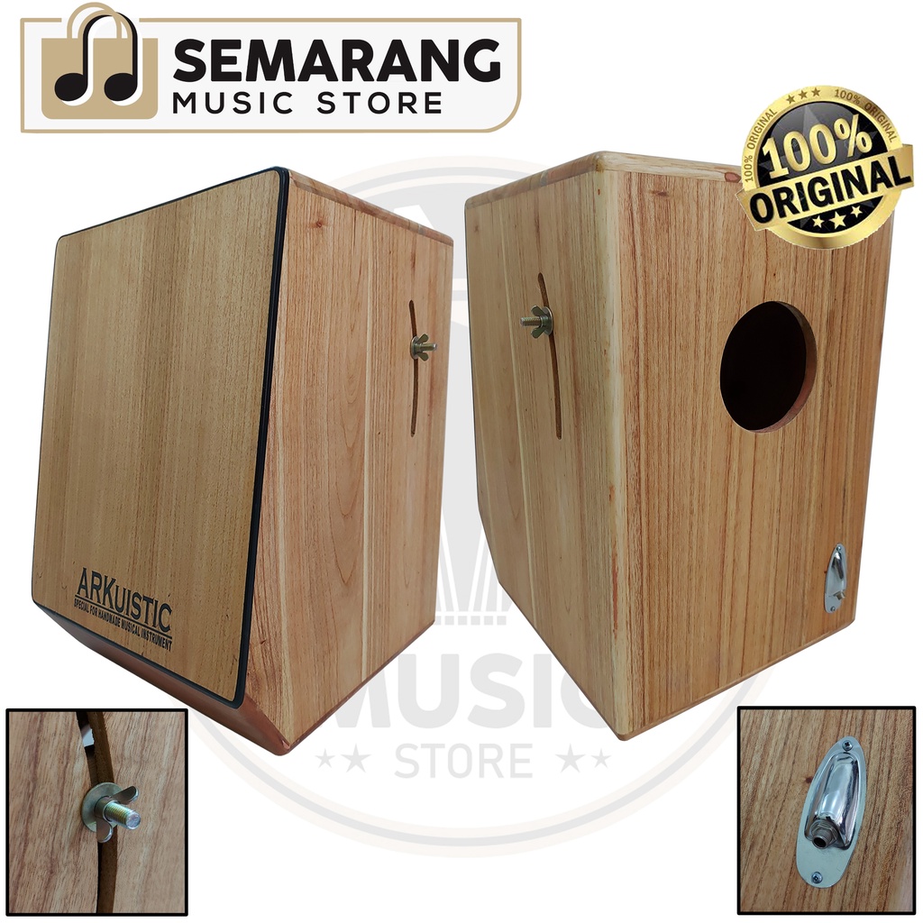 ORIGINAL!!! Cajon Elektrik ARKuistic Original Kahon Trapesium Drum Box