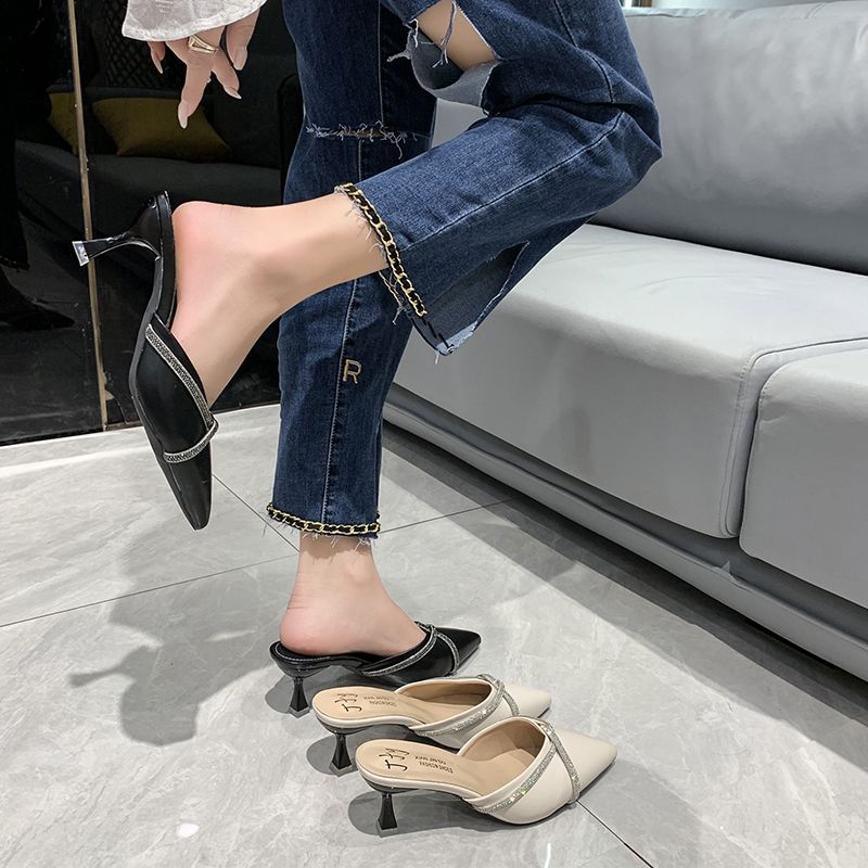 NF1136 - Sandal Heel Pump Elegan Fashion Wanita Import Terbaru