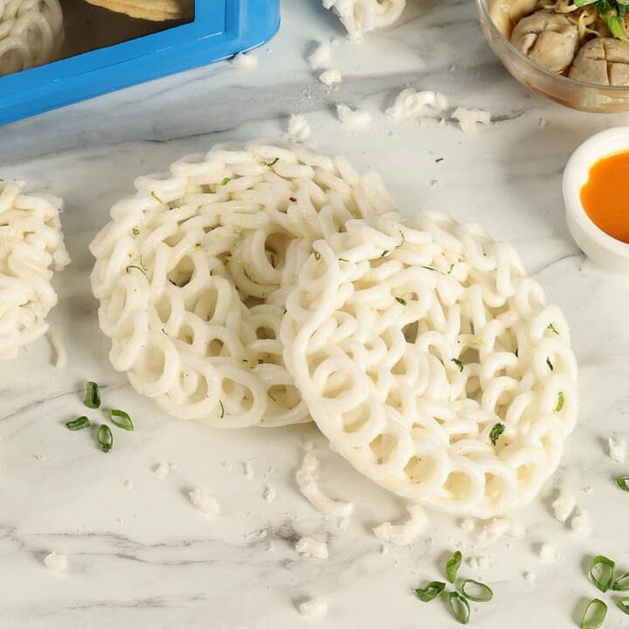 

MURAH Kerupuk PUTIH Matang isi 50 pcs