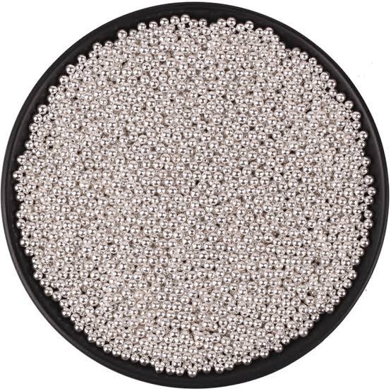 

Ds2011Z Sprinkle Ball Bola Silver Pearl Trimit Kecil Topping Hias Kue -+ 25 Gr Xz20X1Z11