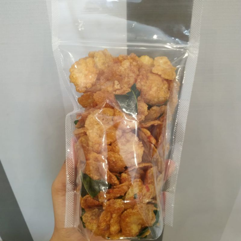 

Emping Blinjo Thailand tipis super duper renyah!