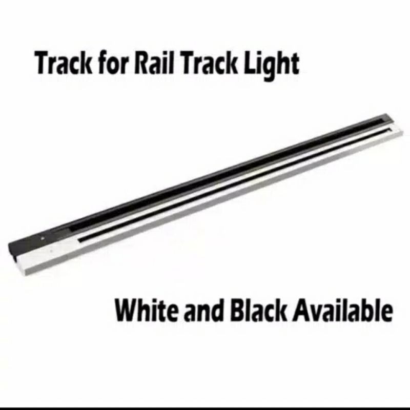 Rel lampu spotlight rel track 1 meter 1m rel track spotlight 1meter