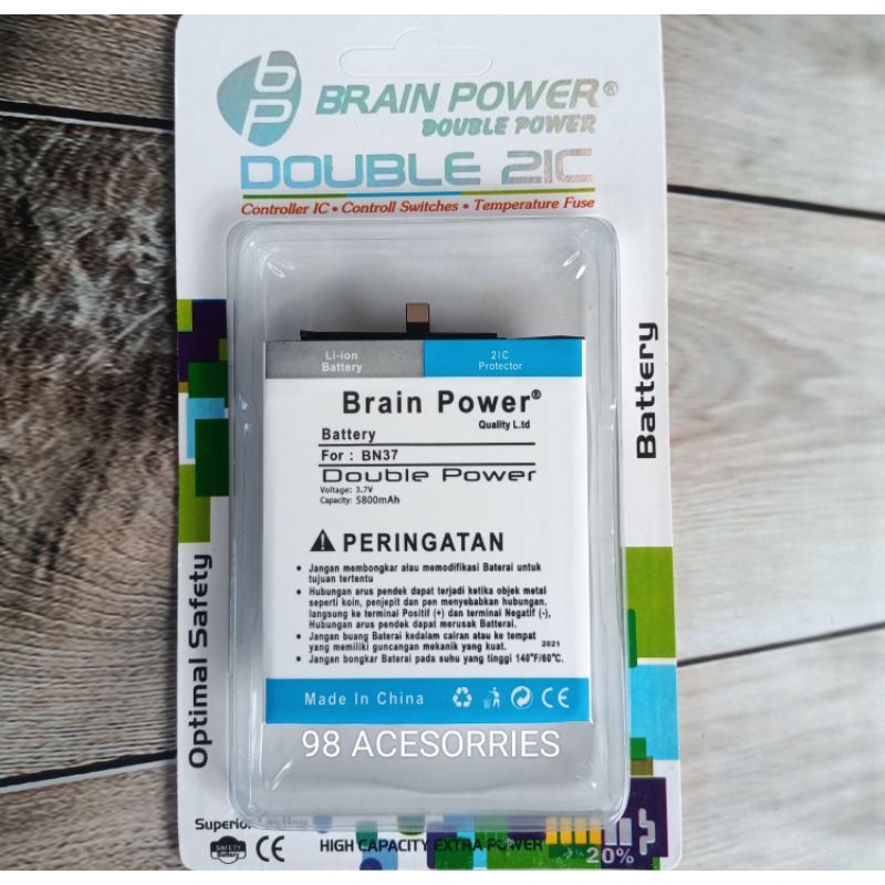 Batre Batre Batre / Xiaomi Mi 6 6a Bn-37 Doubel Power