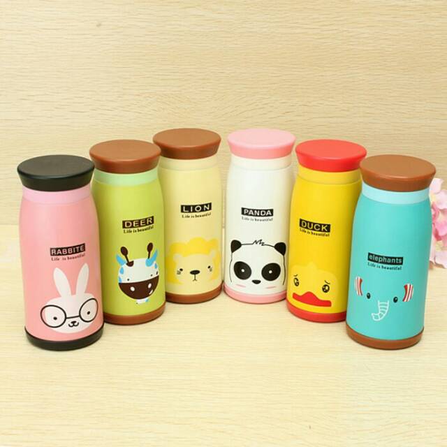 Thermos Animal Termos Karakter Animal 260 Ml Kecil