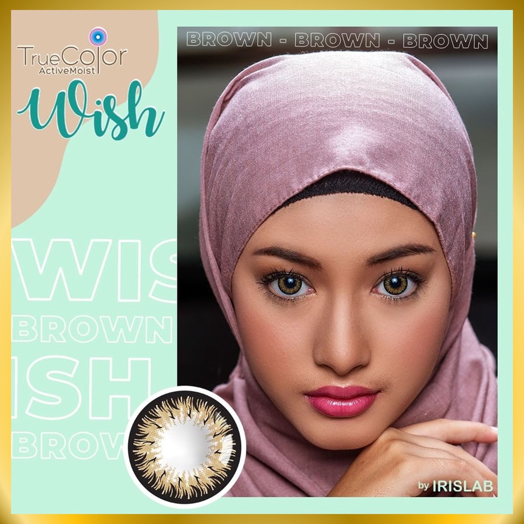 {BISA COD} SOFTLENS TRUE COLOR WISH BY IRISLAB NORMAL &amp; MINUS -0.50 SD -6.00