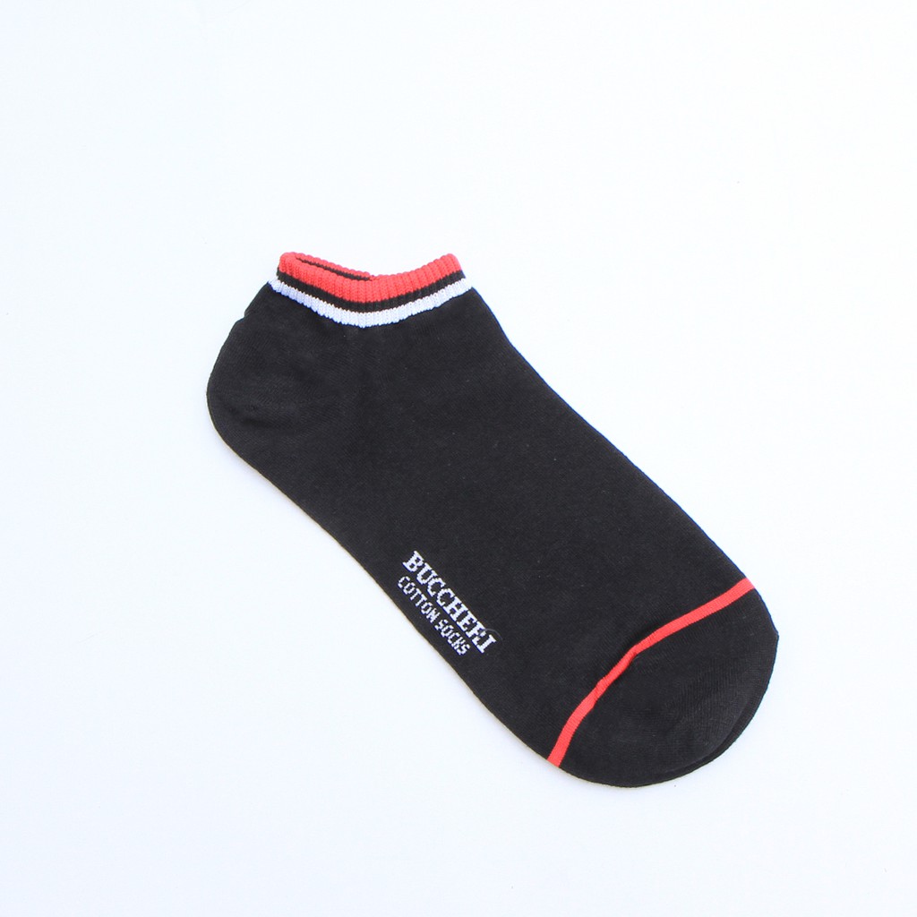 Buccheri Red & White Sneakers Socks