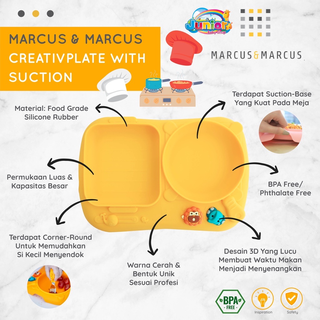 Marcus &amp; Marcus Creativplate With Suction