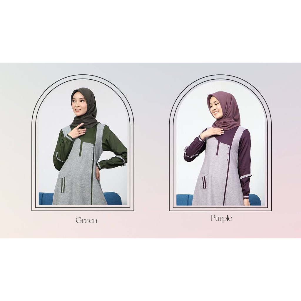 ayumi 291 purpel s // gamis ethica