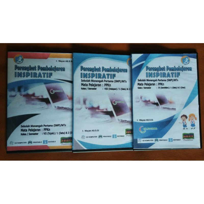 cd rpp K13 INSFIRATIF Versi 1 Lembar Mapel PPKN VII VIII IX 7 8 9 SMP MTSN SMPN revisi Terbaru