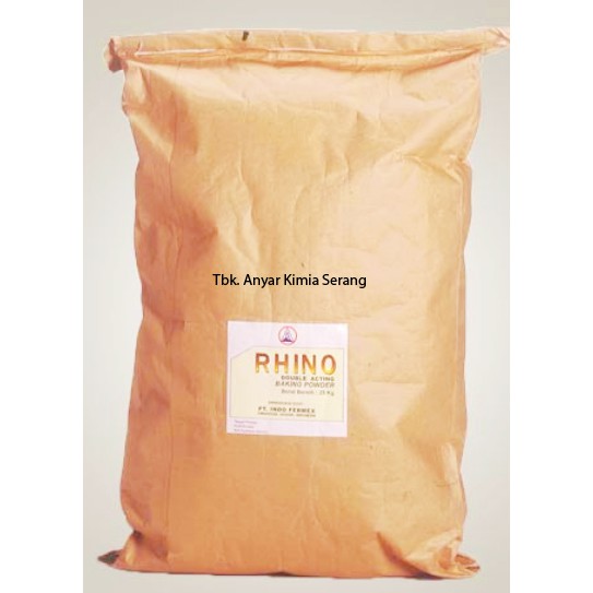 

Pengembang Kue Baking Powder Rhino Kemasan Repack @250grm