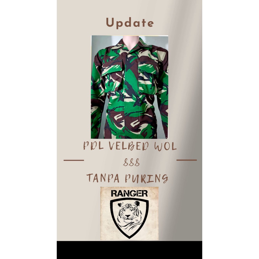 BAJU PDL VELBED WOLL SRITEX 888