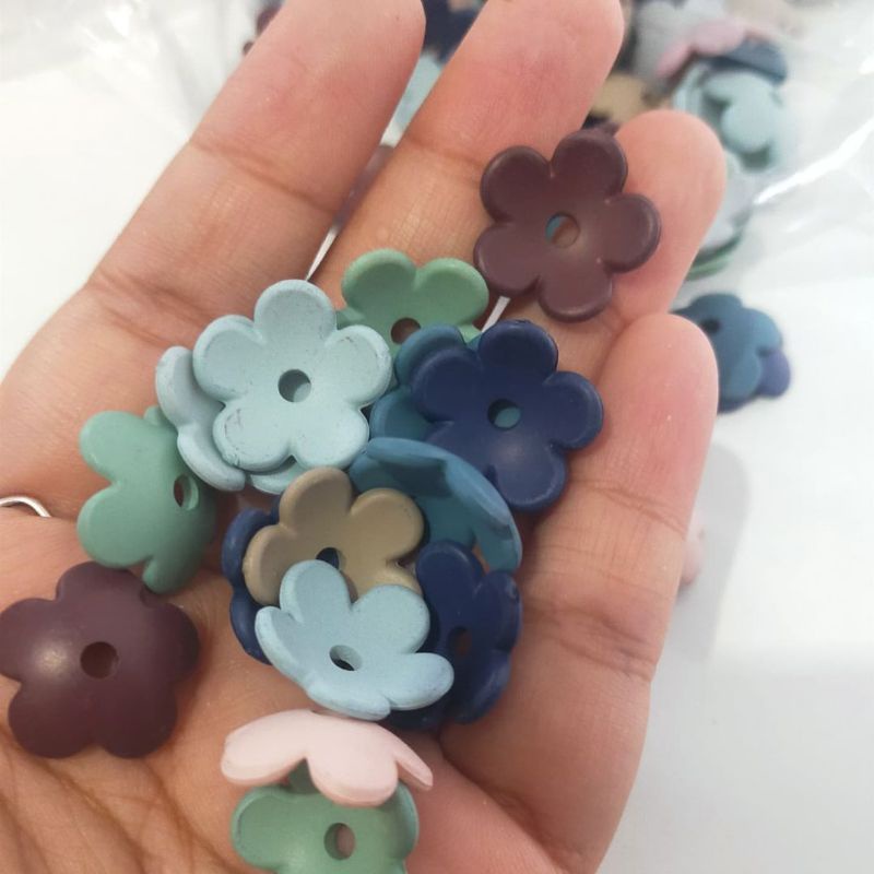 Manik manik bunga SAKURA GINUKGINUK bahan konektor masker