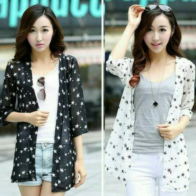 BIKINI OUTER CARDIGAN PANTAI / BIKINI COVER OUTER / SUNSCREEN COVER / BAJU PANTAI OUTER WANITA