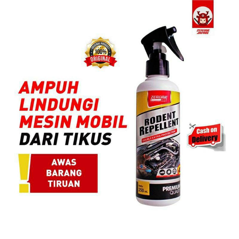 ZERONE RODENT RAPPELENT OBAT PENGUSIR TIKUS PADA MESIN MOBIL ,RUMAH, GUDANG MURAH BERKUALITAS SUPER