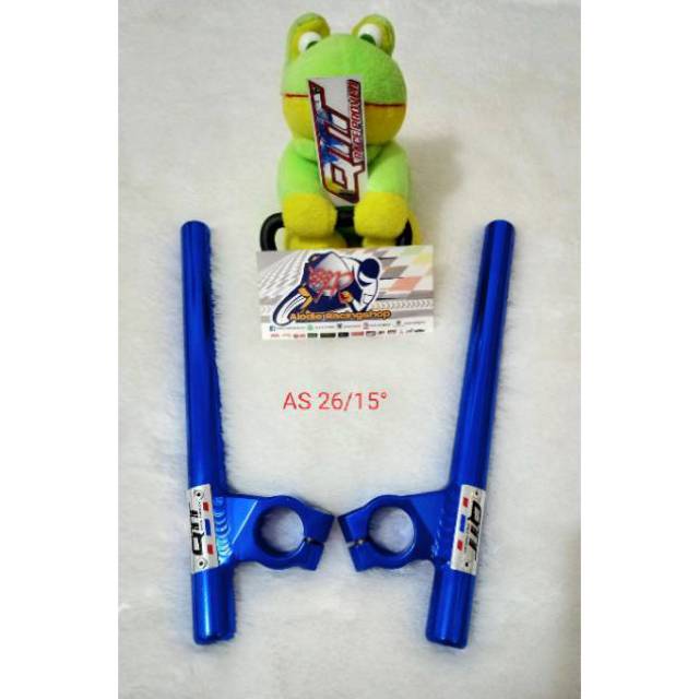 Stang QTT as 26 15 derajat - stang jepit QTT as 26 - 15 derajat warna universal