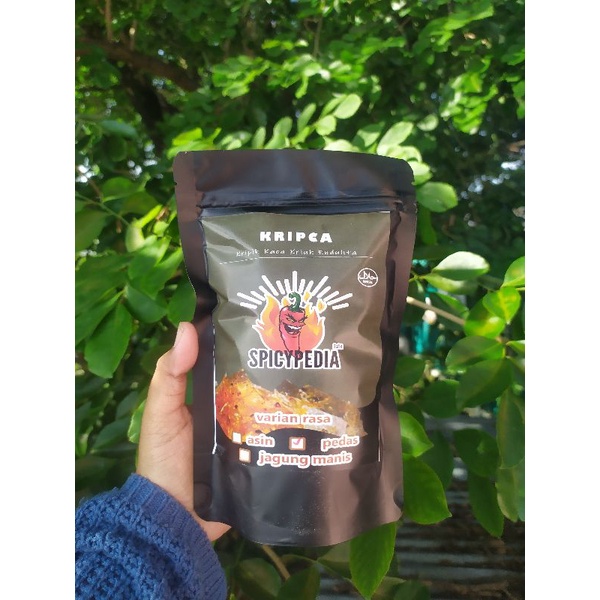 

(NEW) [KRIPIK KACA KRIPCA ]SPICYPEDIA- - KRIPIK BELING PEDAS PREMIUM