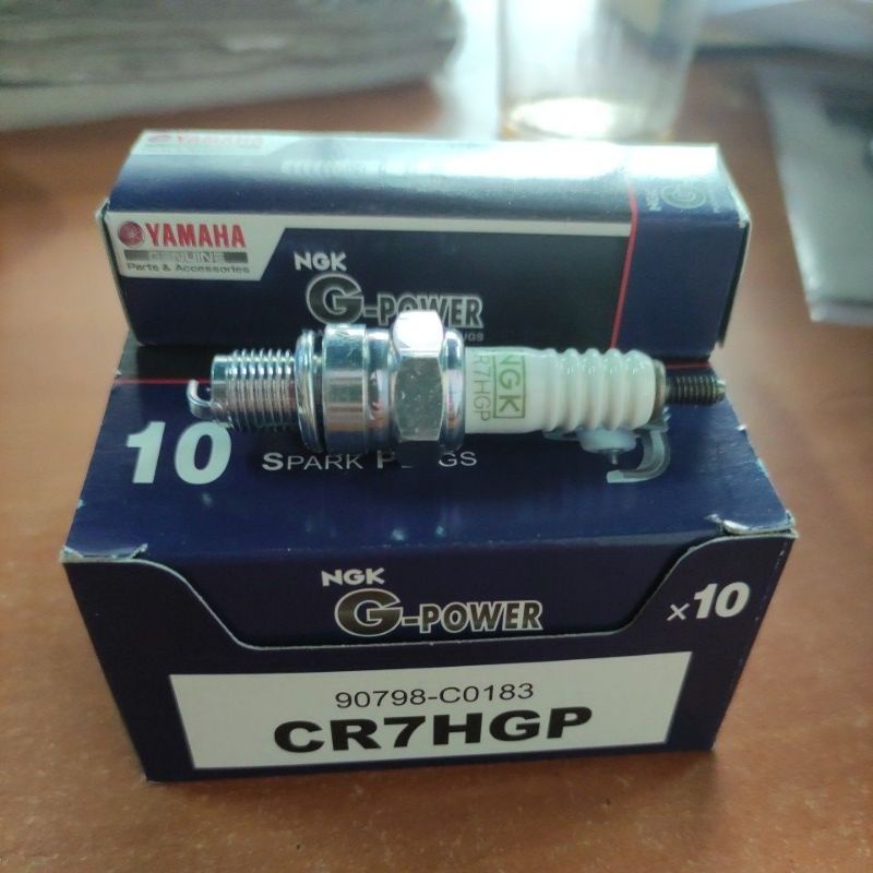 BUSI NGK G-POWER CR7HGP Yamaha Mio J,Mio M3,Fino,X-Ride,soulgt125 original