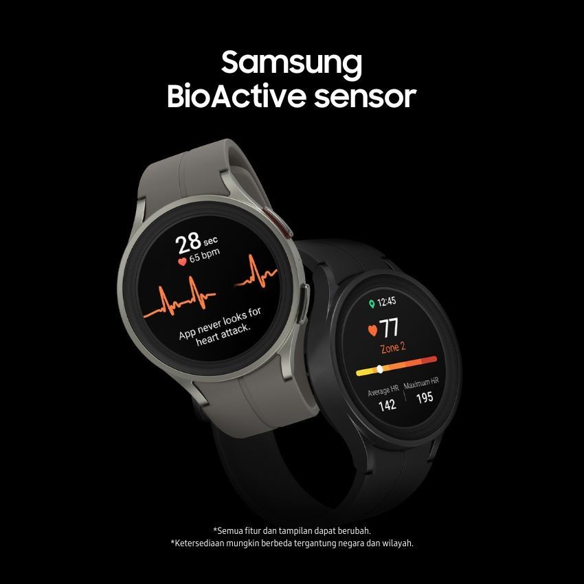 Samsung Galaxy Watch 5 Pro 45mm Smartwatch Jam Pintar Bluetooth