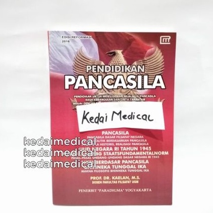 BUKU PENDIDIKAN PANCASILA THN 2016 KAELAN TERMURAH