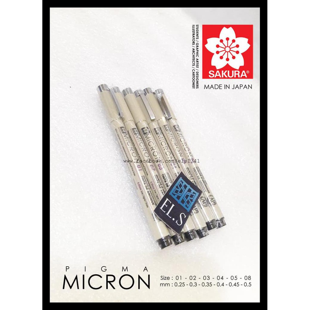 

Diskon Sakura Pigma Micron Pen 01-08 Terbaru