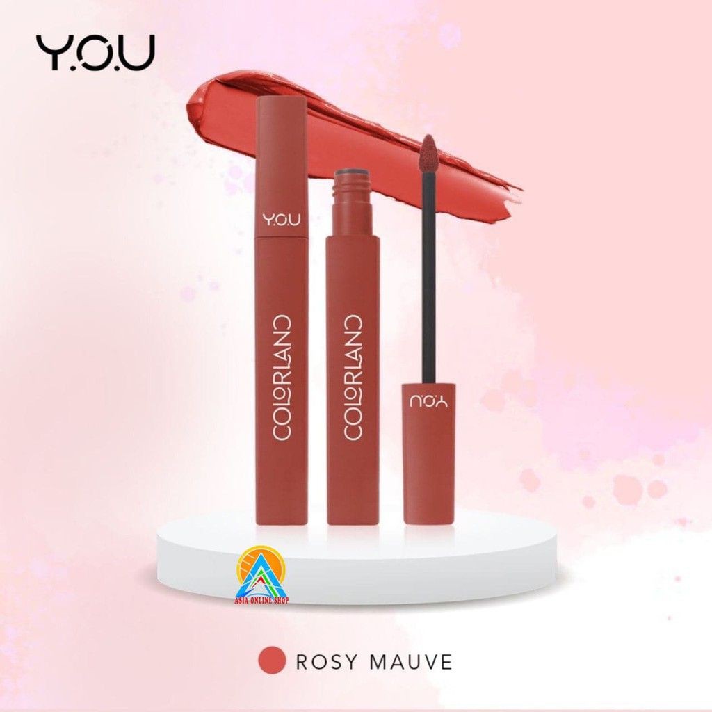 TERBARU  YOU COLORLAND POWDER MOUSSE LIP STAIN