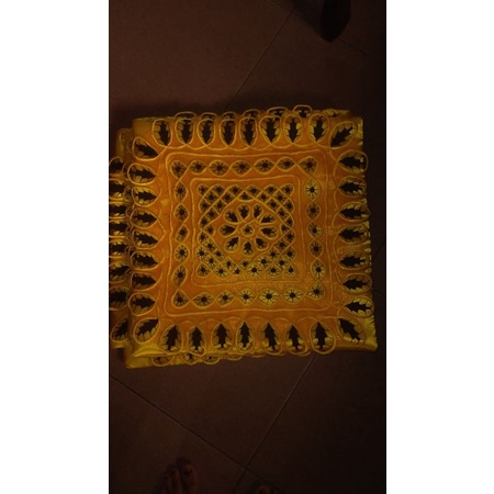 sulam usus/ sulaman/ set sarung bantal sofa taplak meja/ sulam tangan/ sulaman khas lampung/ sulam t