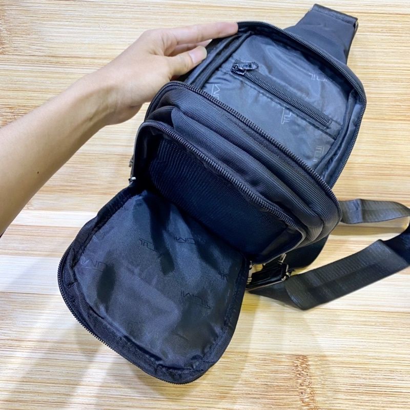 Tas Slingbag Tumi super premium Pria/wanita impor quality