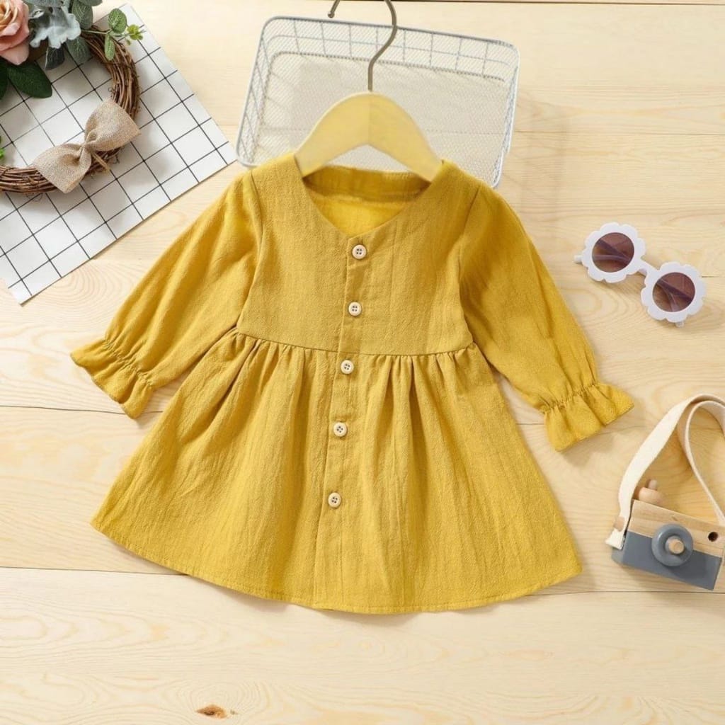 Dress Anak Cantik / Dress Anak Perempuan Cantik Dan Imut 1 - 6 Tahun