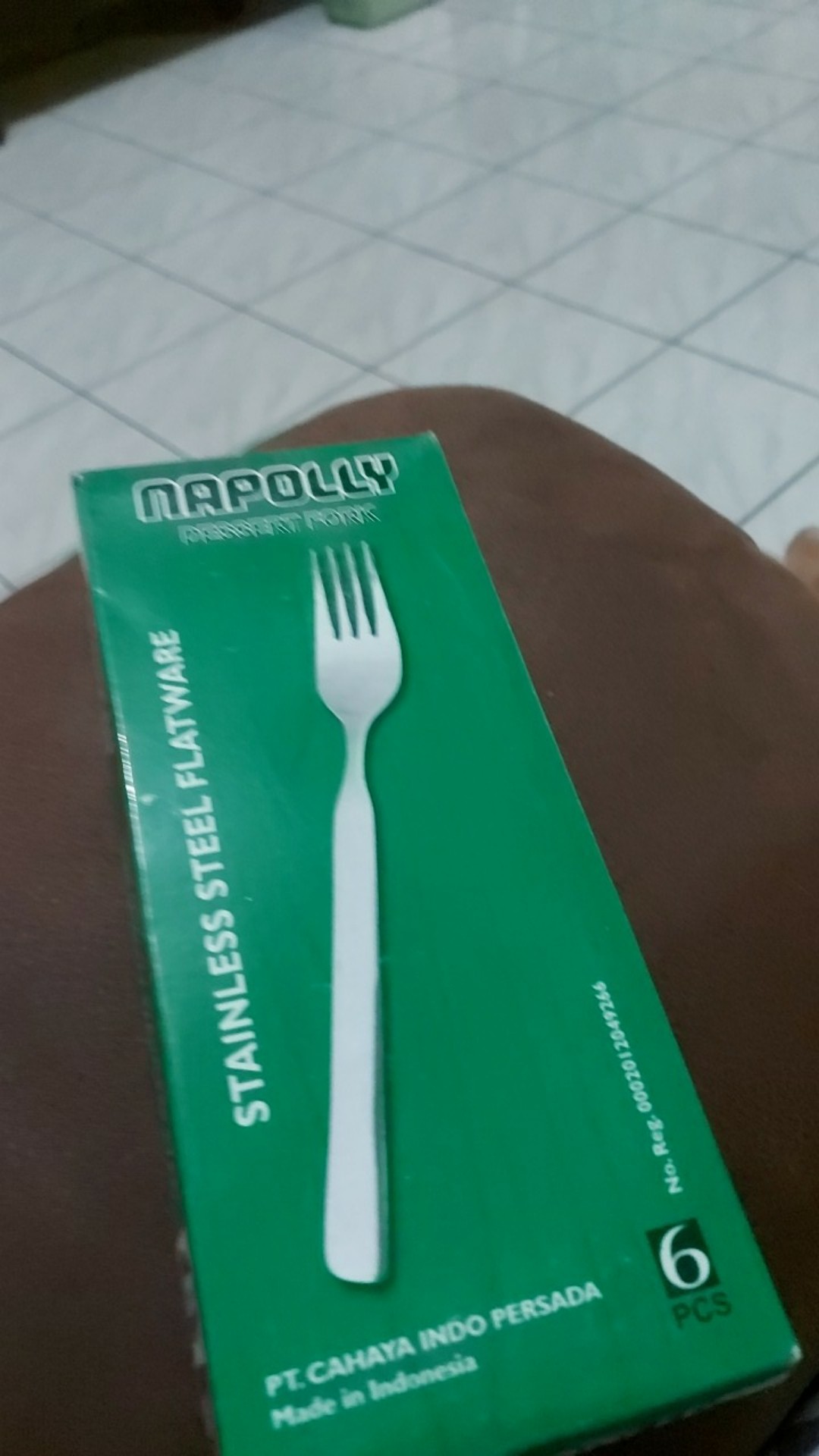 Promo Garpu Makan Merk Napolly