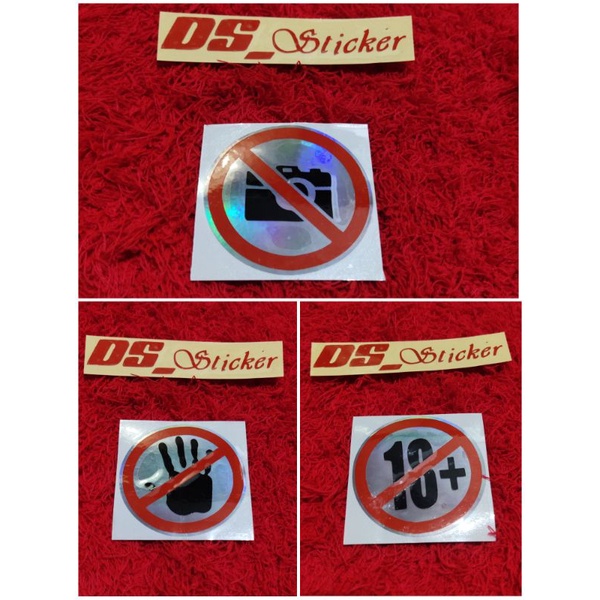 

STICKER PRINTCUTT PERINGATAN/DILARANG