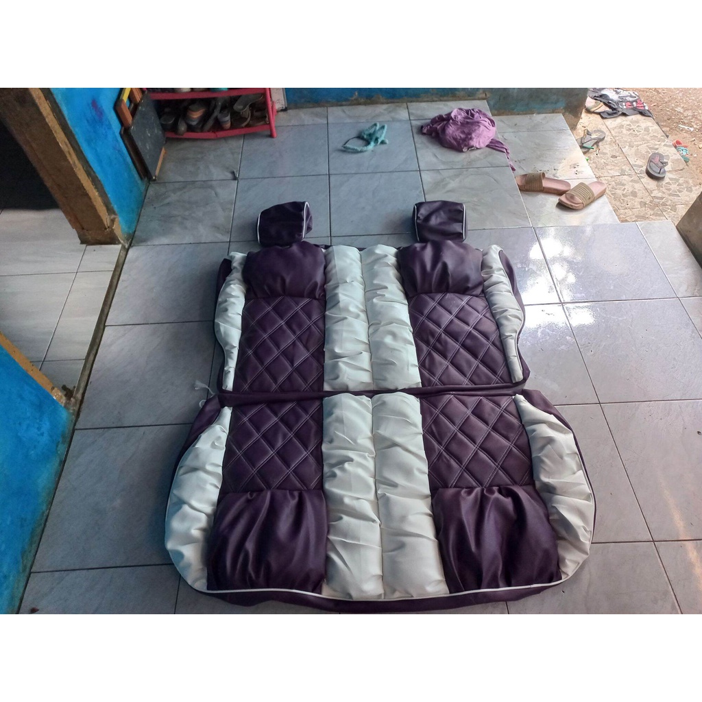 Sarung Jok Mobil Model Sofa Tahu Minibus Ayla,Calya,Honda Jazz dan lain-lain