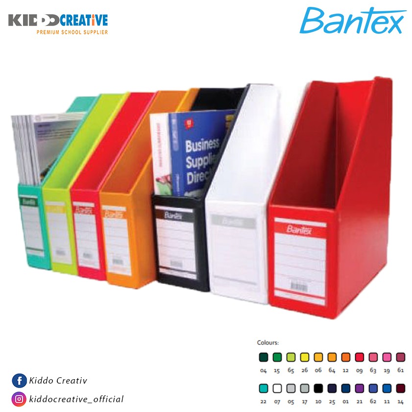 

Bantex Magazine File (Box File) A4 10cm