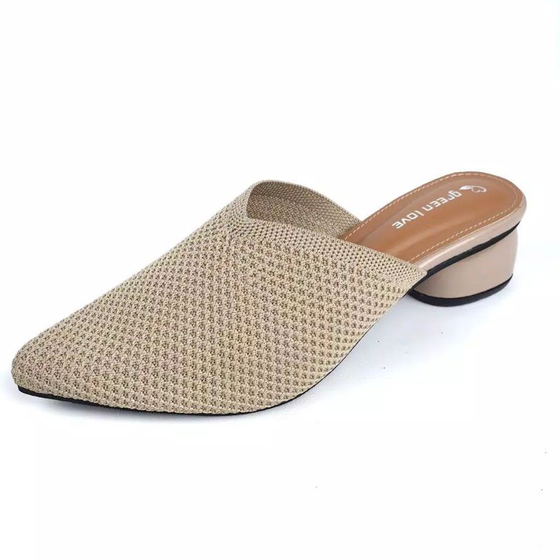 SANDAL WANITA SLIP ON / SANDAL BUSTONG WANITA BRANDED MURAH ANASTASIA