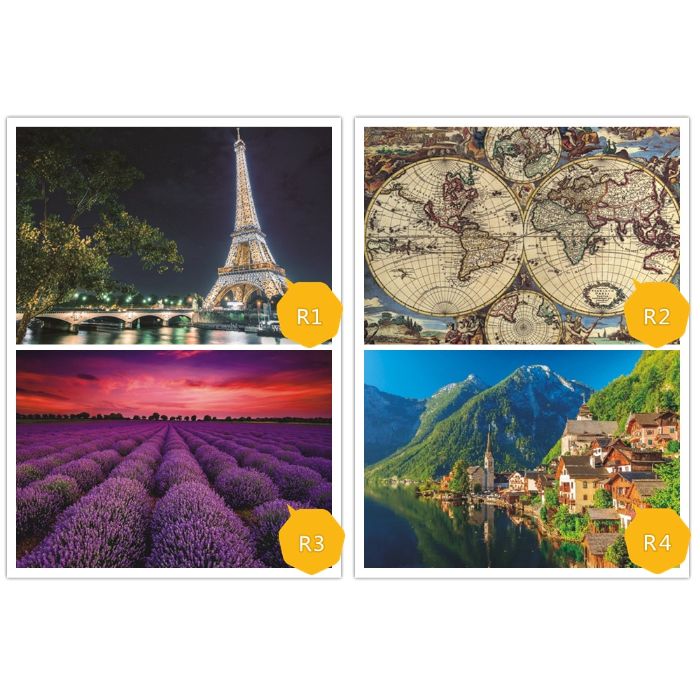 1000 Pcs Hadiah Ulang Tahun Pemandangan Dewasa Anime Putaran