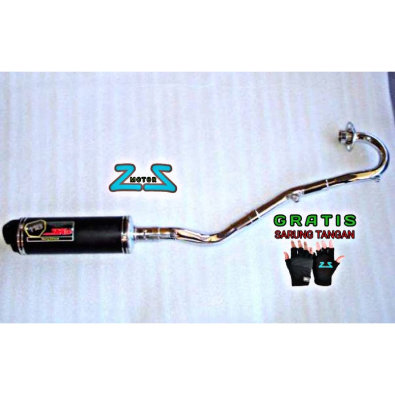 knalpot klx 150 SND MUFFLER ORIGINAL BLACK