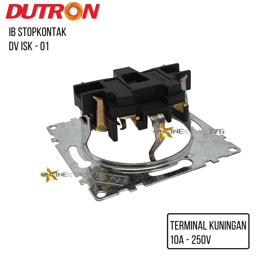 IB Stopkontak DUTRON - IB Stop Kontak - IB Stopkontak Single DUTRON - SNI - MURAH BERKUALITAS