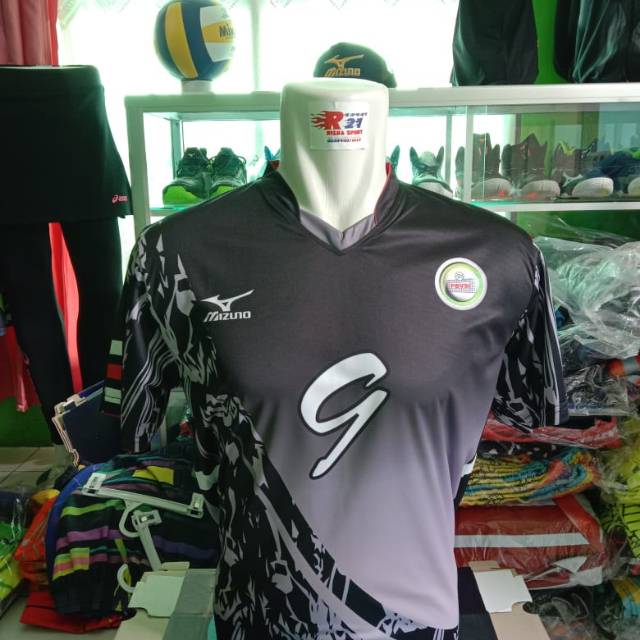 Kaos Jersey voli full printing.