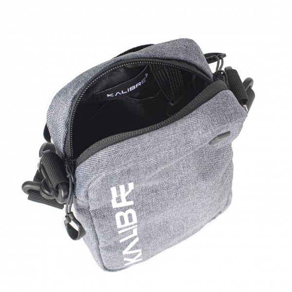 Tas Selempang Kalibre Pouch BUFORD Black and Grey Art 921428000